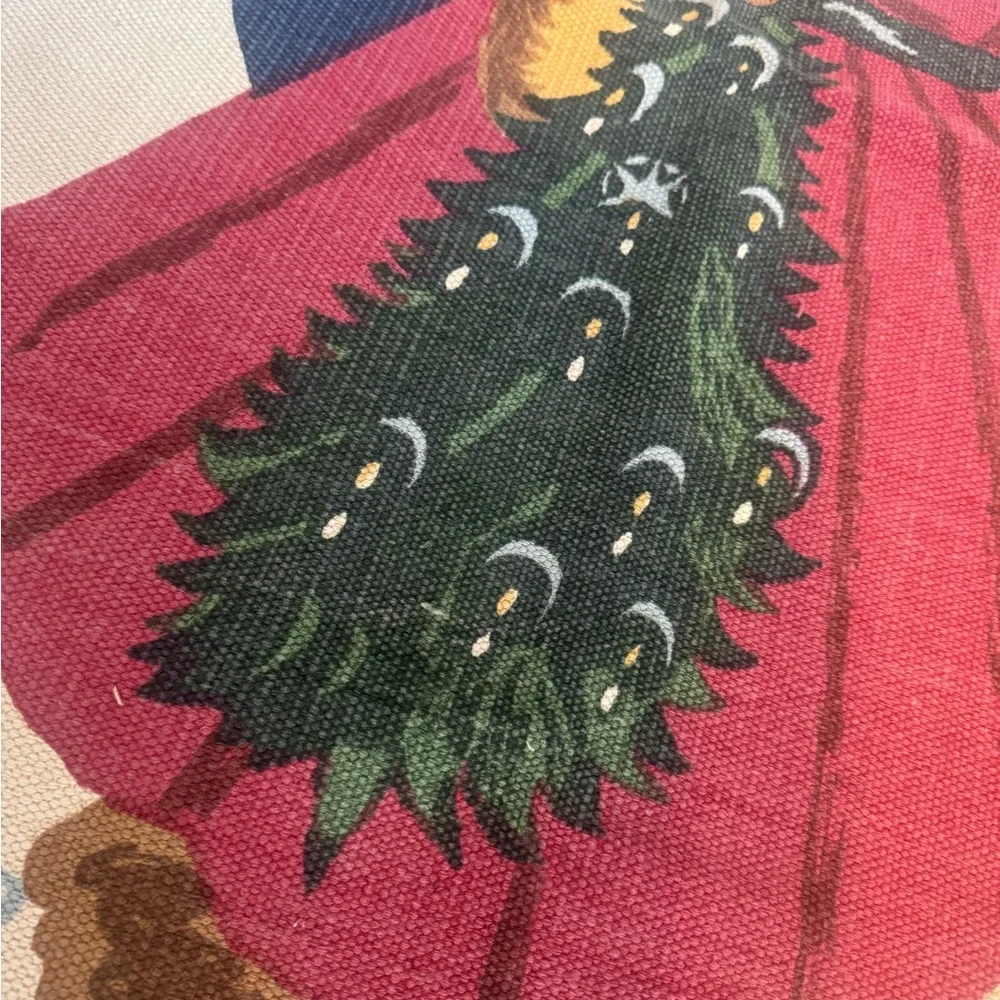 Festive Santa Claus Holiday Rug